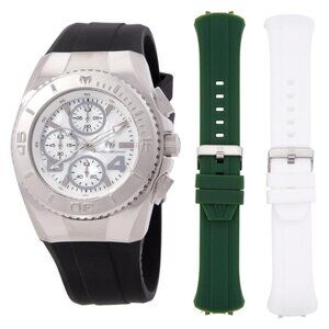 FX03592B NWT Technomarine Fashion Men's Quartz Steel Authentic Watch